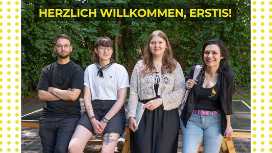 Herzliche Willkommen den Erstis an der Evangelischen Hochschule Hamburg